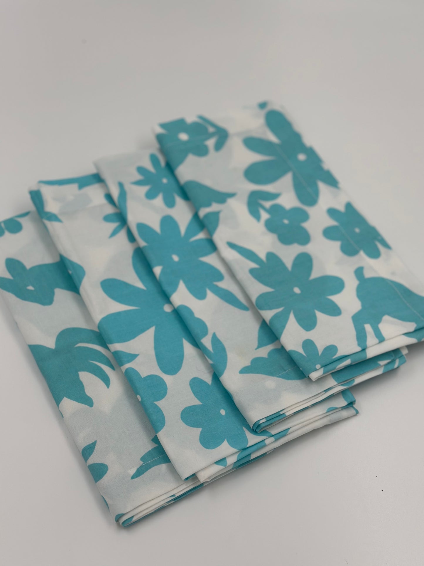 Set of Four (4) Cloth Napkins