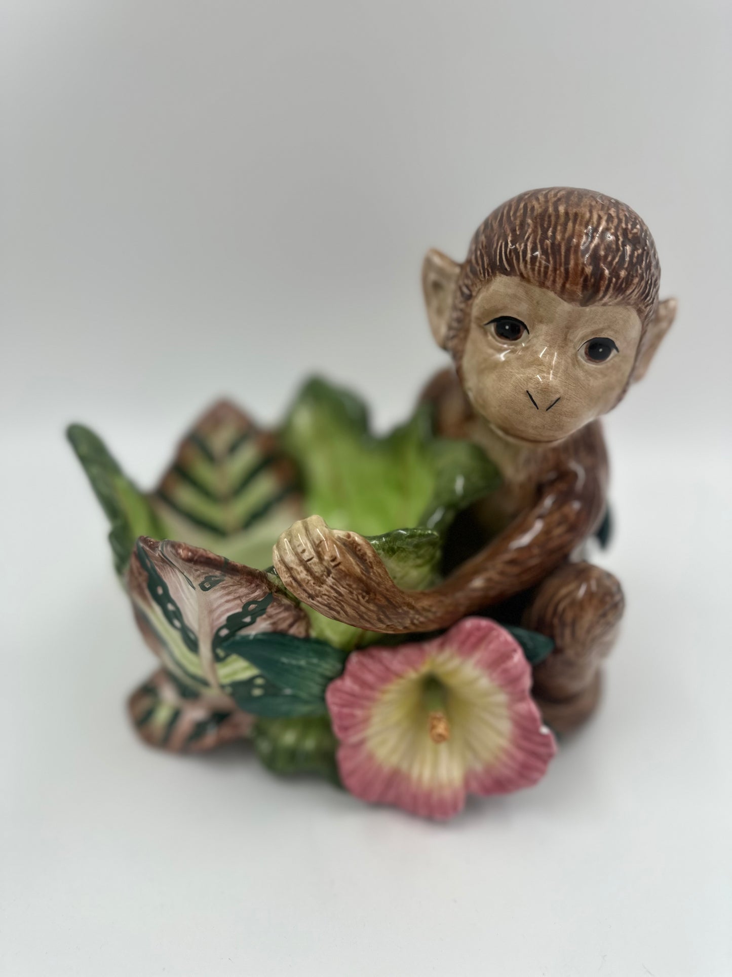 Vintage Fitz and Floyd Monkey Dish/Candle holder