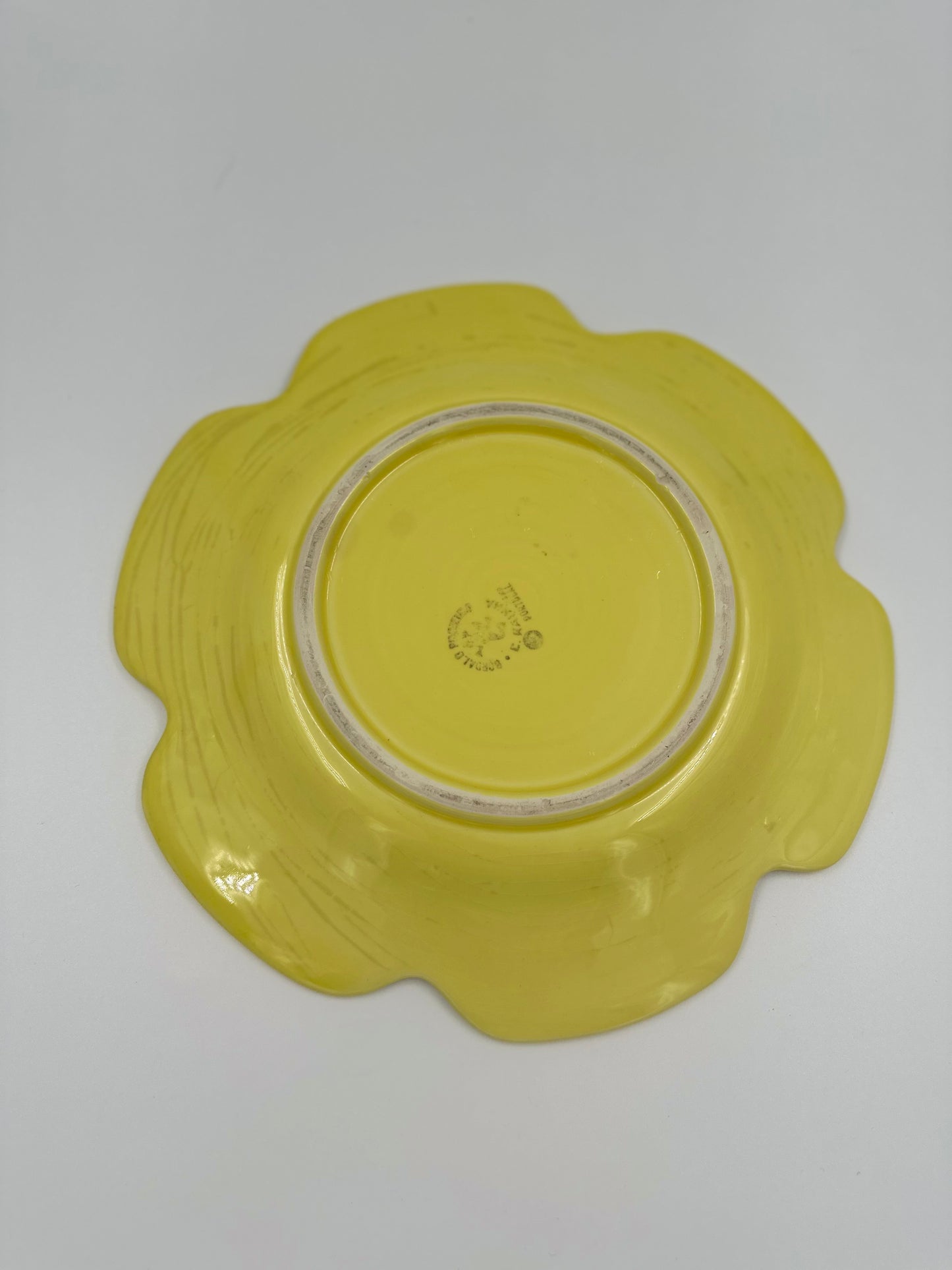 Cabbage Yellow 10.5" Dinner Plate (Round Platter) by Bordallo Pinheiro