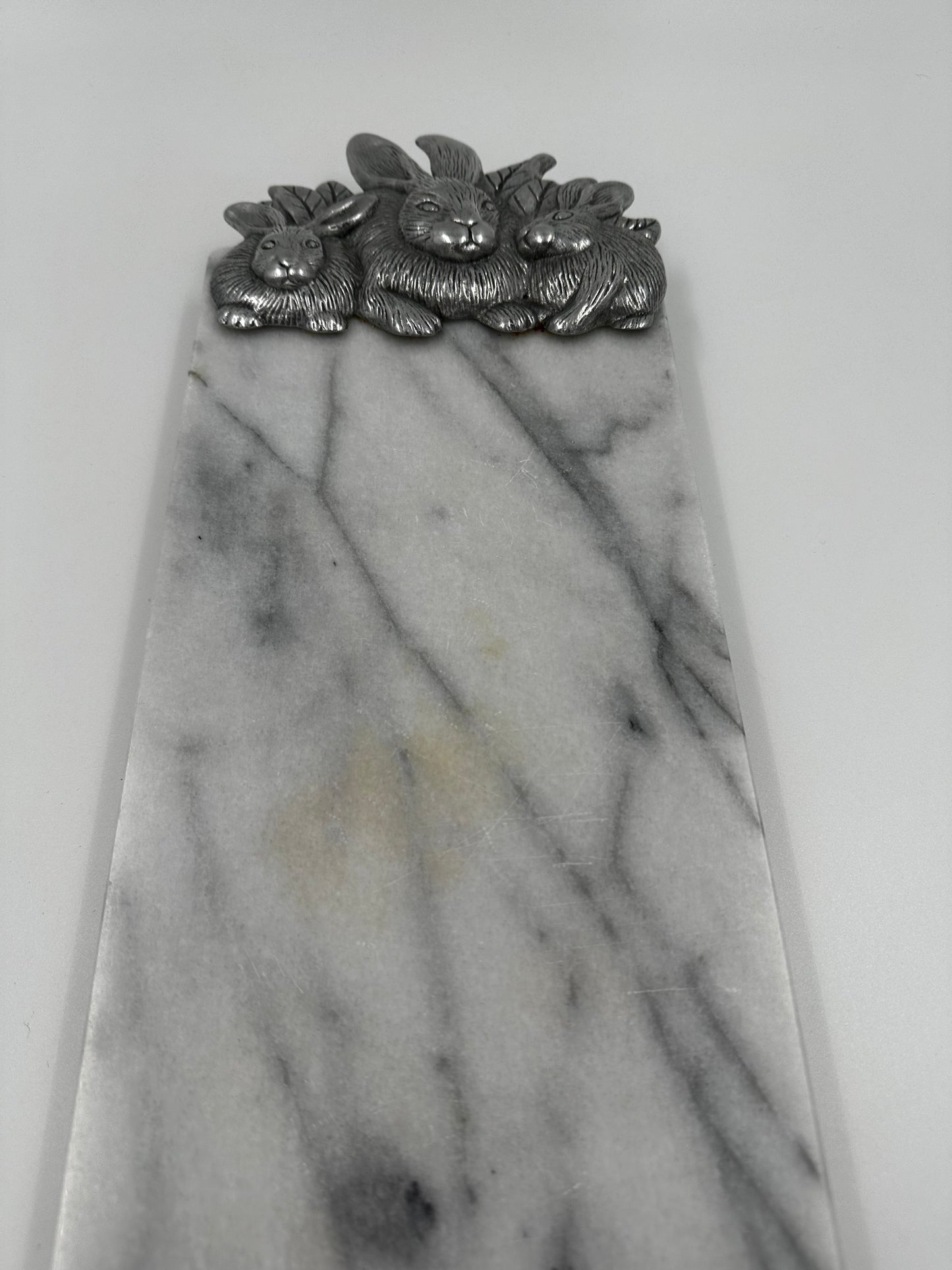 Vintage 1980s Arthur Court Marble Cheese Board